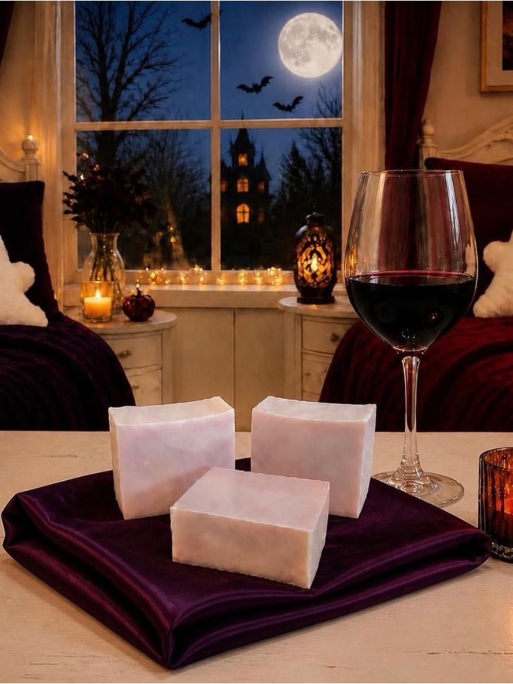 Dark Wildberry Mead Donkey Milk Soap Orchid & Vine